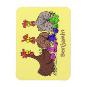 Funny breitting cartoon magneet (Verticaal)