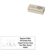 Funny breitting cartoon rubberstempel (Gestempeld)