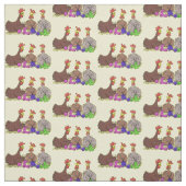Funny breitting cartoon stof (Swatch)