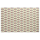 Funny breitting cartoon stof (Fat Quarter)