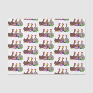 Funny breitting cartoon tissuepapier