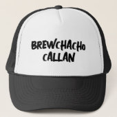 Funny Brewchacho Trucker Pet (Voorkant)
