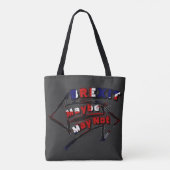 Funny Brexit UK Shopping Tote Bag (Achterkant)