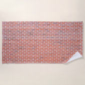 Funny Brick Wall Strandlaken (Voorkant)
