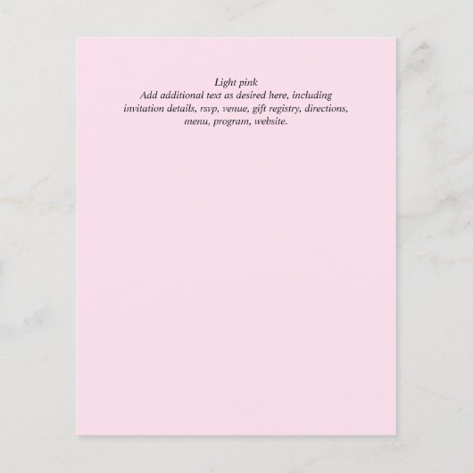 Funny Bridal Shower Invitae Bubbles n Brews Flyer (Achterkant)