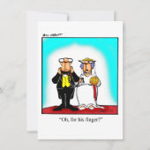 Funny Bridal Shower Kaart (Voorkant)