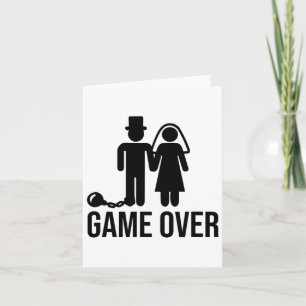 Funny Bride Groom Wedding Bachelor Bachelorette Pa Kaart