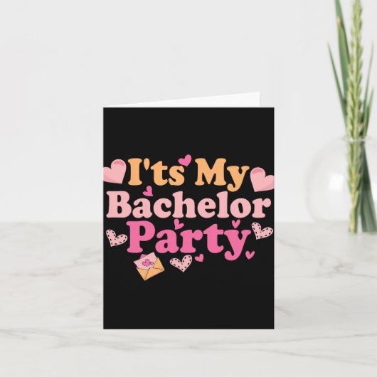 Funny Bride Groom Wedding Bachelor Bachelorette Pa Kaart (Voorkant)