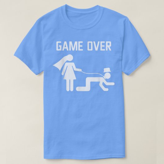 Funny Bride Groom Wedding Bachelor Bachelorette Pa T-shirt (Design voorkant)