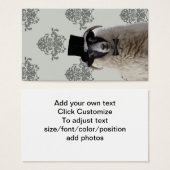 Funny bridegroom schaap bovenin visitekaartjes (Voorkant /achterkant)