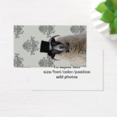 Funny bridegroom schaap bovenin visitekaartjes (Bureau)