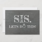 Funny Bridesmaid / Maid of Honor proposal Kaart (Voorkant)