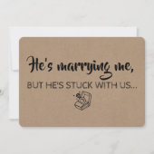 Funny Bridesmaid / Maid of Honor proposal Kaart (Voorkant)