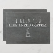 Funny Bridesmaid / Maid of Honor proposal Kaart (Voorkant / Achterkant)