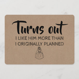 Funny Bridesmaid / Maid of Honor proposal Kaart