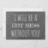 Funny Bridesmaid / Maid of Honor proposal Kaart (Voorkant)