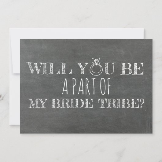 Funny Bridesmaid / Maid of Honor proposal Kaart (Voorkant)