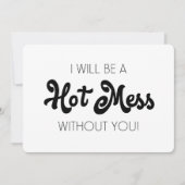 Funny Bridesmaid / Maid of Honor proposal Kaart (Voorkant)