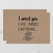 Funny Bridesmaid / Maid of Honor proposal Kaart (Voorkant / Achterkant)