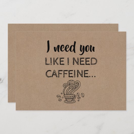 Funny Bridesmaid / Maid of Honor proposal Kaart (Voorkant / Achterkant)