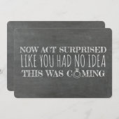 Funny Bridesmaid / Maid of Honor proposal Kaart (Voorkant / Achterkant)