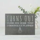 Funny Bridesmaid / Maid of Honor proposal Kaart (Staand voorkant)