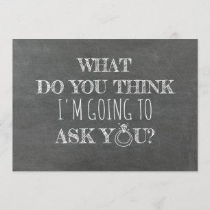 Funny Bridesmaid / Maid of Honor proposal Kaart