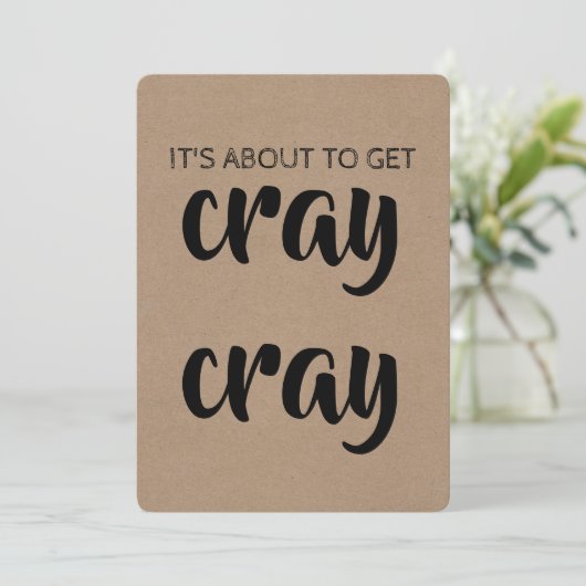 Funny Bridesmaid / Maid of Honor proposal Kaart (Staand voorkant)