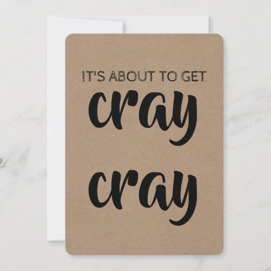 Funny Bridesmaid / Maid of Honor proposal Kaart (Voorkant)