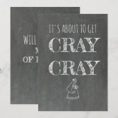 Funny Bridesmaid / Maid of Honor proposal Kaart (Voorkant / Achterkant)