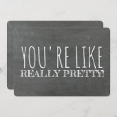 Funny Bridesmaid / Maid of Honor proposal Kaart (Voorkant / Achterkant)