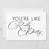 Funny Bridesmaid / Maid of Honor proposal Kaart (Voorkant)