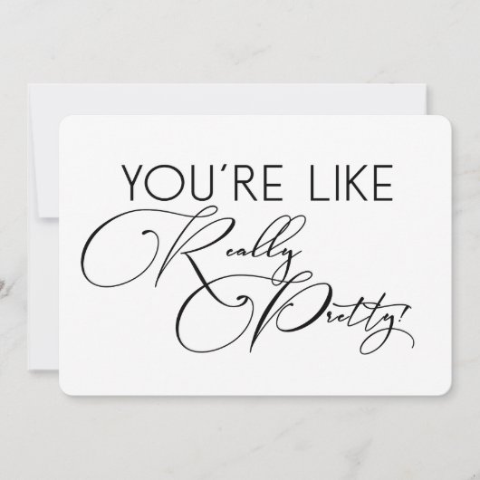 Funny Bridesmaid / Maid of Honor proposal Kaart (Voorkant)