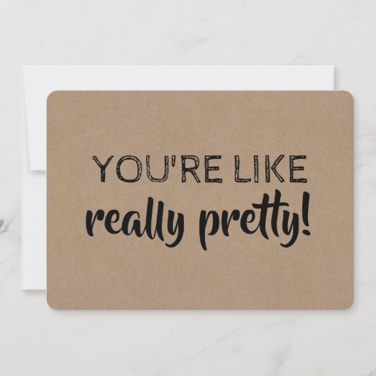 Funny Bridesmaid / Maid of Honor proposal Kaart (Voorkant)