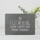 Funny Bridesmaid / Maid of Honor proposal Kaart (Staand voorkant)