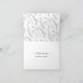 Funny Bridesmaid-voorstel, verrast nu Kaart (Binnen)