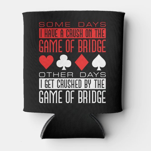 Funny Bridge Player vermorzeld door het spel Blikjeskoeler (Voorkant)