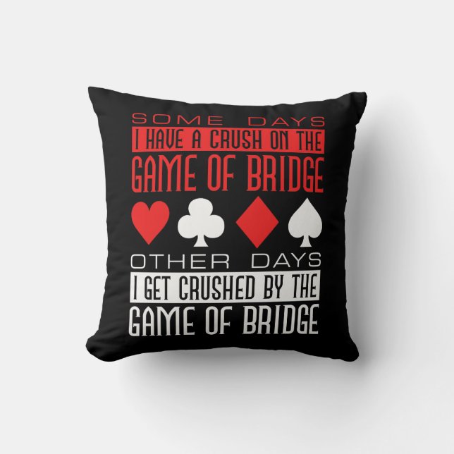 Funny Bridge Player vermorzeld door het spel Kussen (Voorkant)