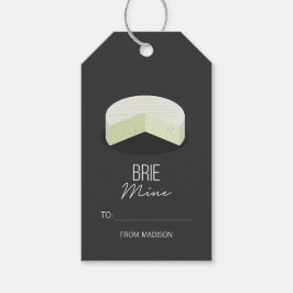 Funny Brie Mine Valentijn Love Cheese Gift Labels Cadeaulabel