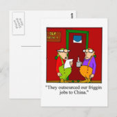 Funny Briefkaart (Voorkant / Achterkant)