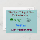 Funny Briefkaart - Heb Briefkaarten nodig om te ov (Voorkant / Achterkant)