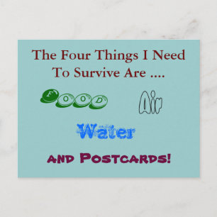 Funny Briefkaart - Heb Briefkaarten nodig om te ov