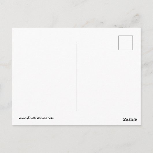 Funny Briefkaart Humor Fun & Laughs (Achterkant)