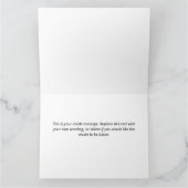 Funny British Police Training School Birthday Card Kaart (Binnen)