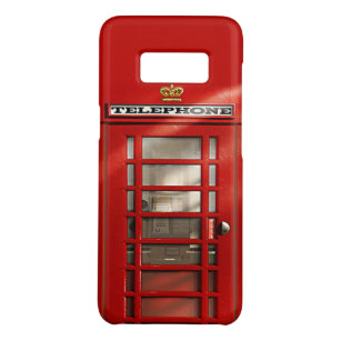 Funny British Red Phone Booth Case-Mate Samsung Galaxy S8 Hoesje