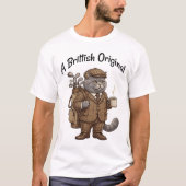 Funny British Shorthair Cat T-Shirt (Voorkant)
