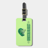Funny Broccoli Bagagelabel (Voorkant verticaal)