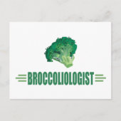Funny Broccoli Briefkaart (Voorkant)
