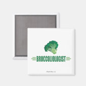 Funny Broccoli Magneet (Voorkant / Achterkant)