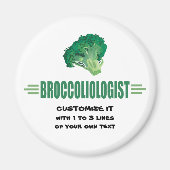 Funny Broccoli Magneet (Voorkant)
